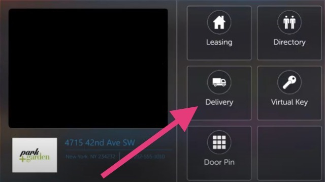 Let the package carrier or vendor know what their delivery PIN is