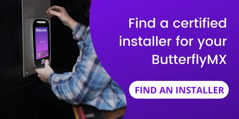 find a certified installer for ButterflyMX