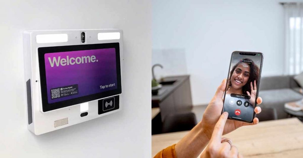 wireless video intercom with mobile app