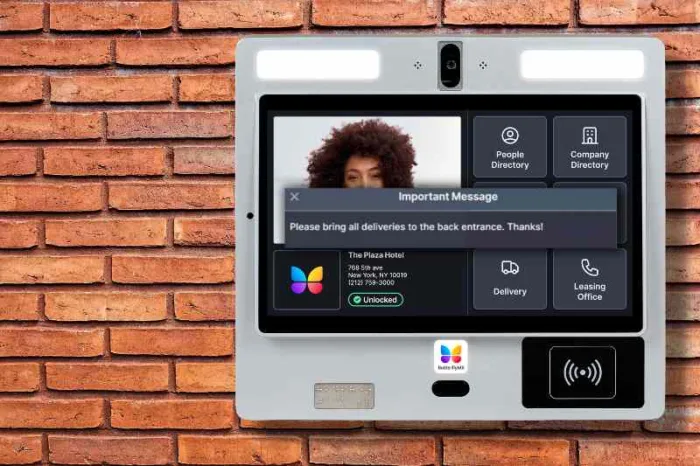 Add an inactivity message to your ButterflyMX video intercom