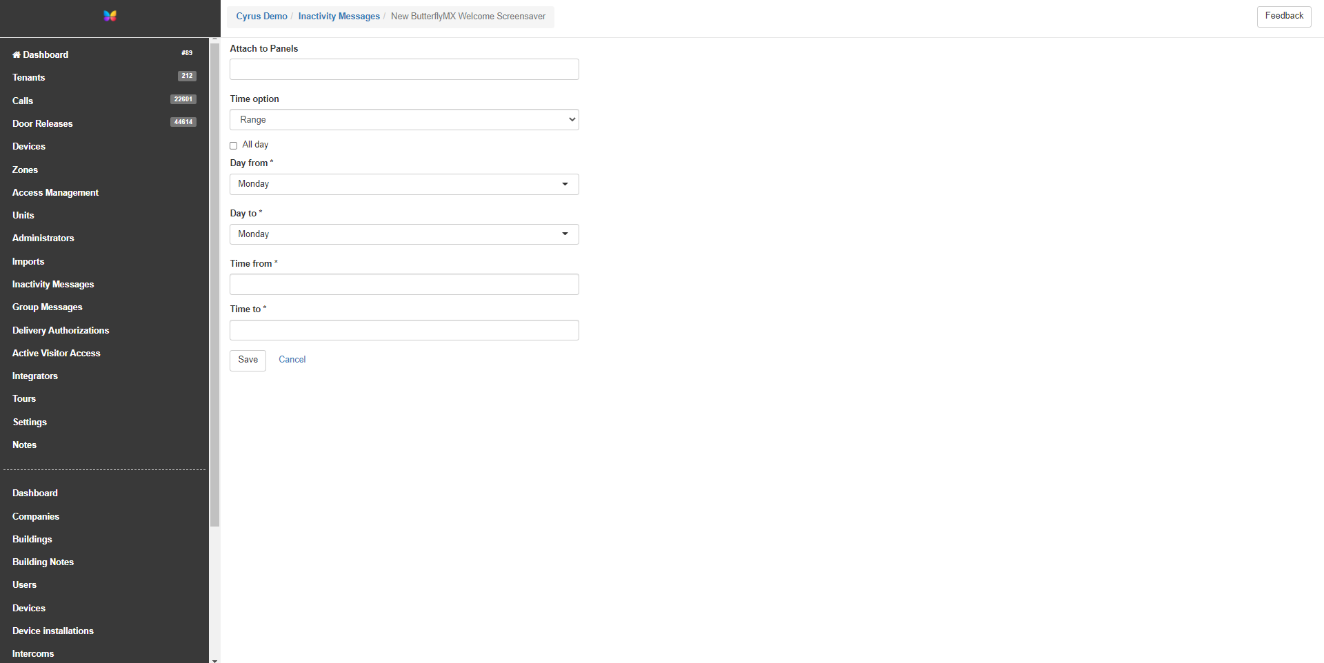 Add parameters to your custom screensaver