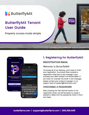 tenant user guide butterflymx