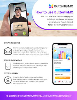resident onboarding butterflymx