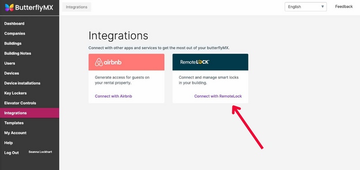 Connect RemoteLock with ButterflyMX