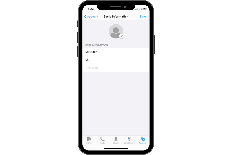 Choose how you want your name to appear on the ButterflyMX intercom directory