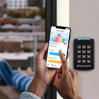 7" ButterflyMX Recessed Video Intercom