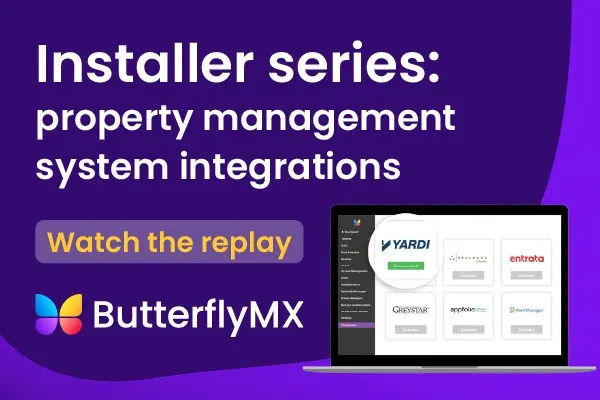 Installer series: property management system integrations