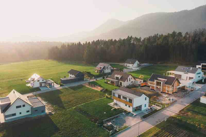 Developing suburban apartments in real estate.