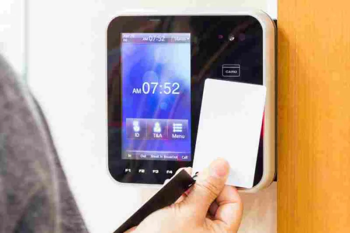 using rbac access model to enter building