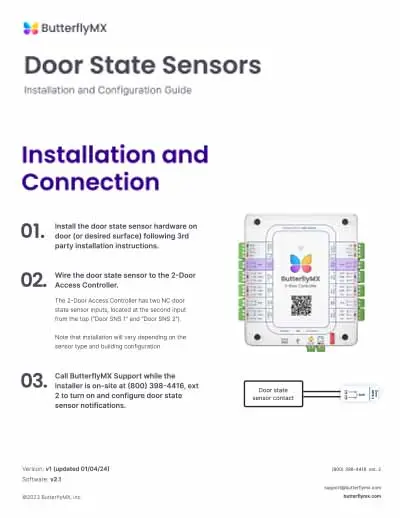 butterflymx-access-controller-door-state-sensors-guide butterflymx access controller door state sensors guide