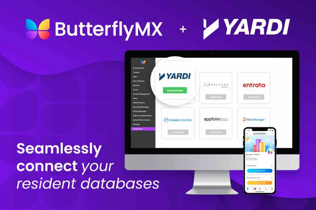 ButterflyMX and Yardi tours