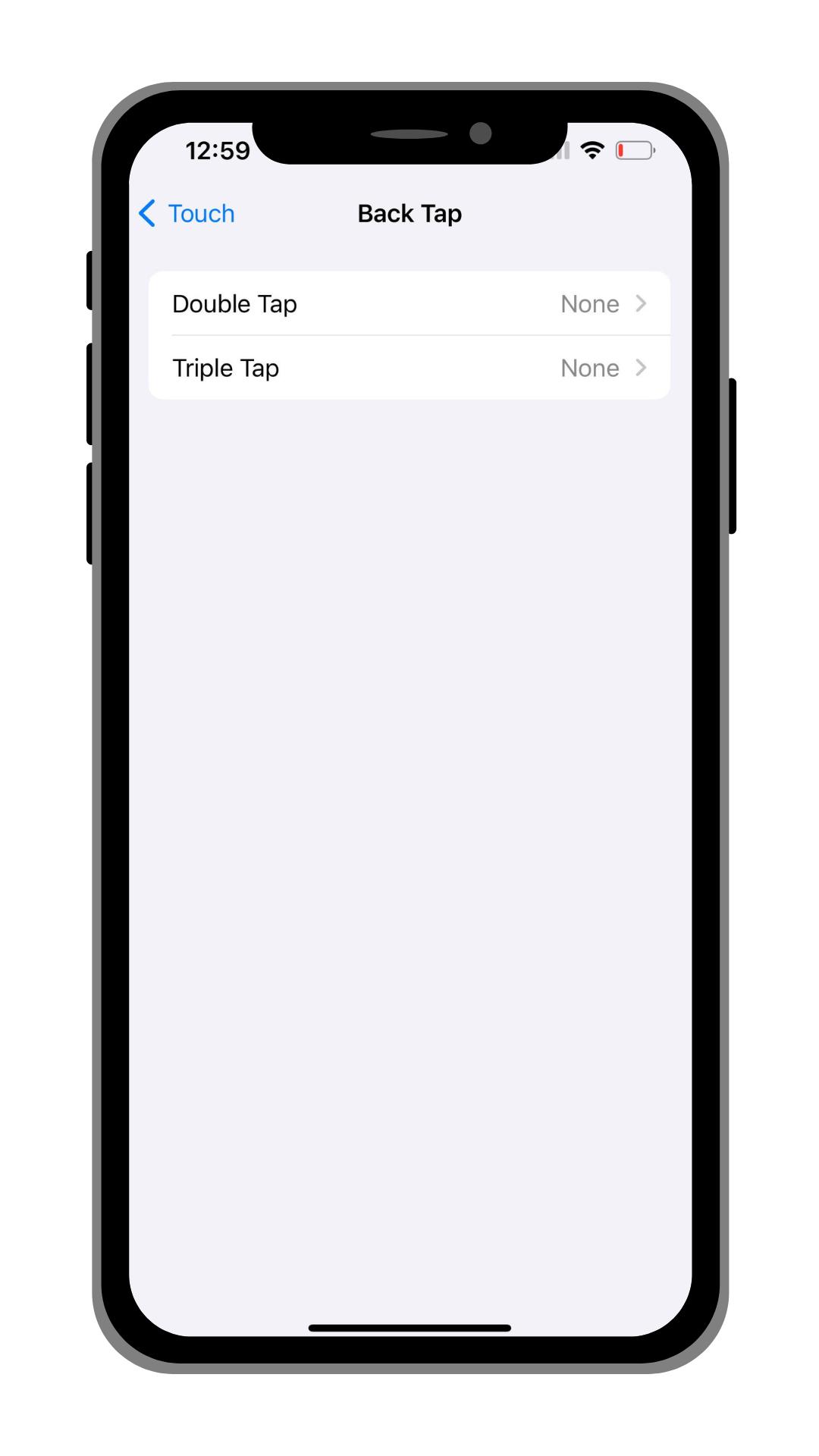 Open the door using iPhone Back Tap