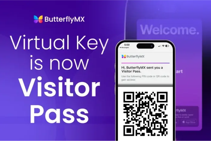 ButterflyMX Virtual Key is now Visitor Pass