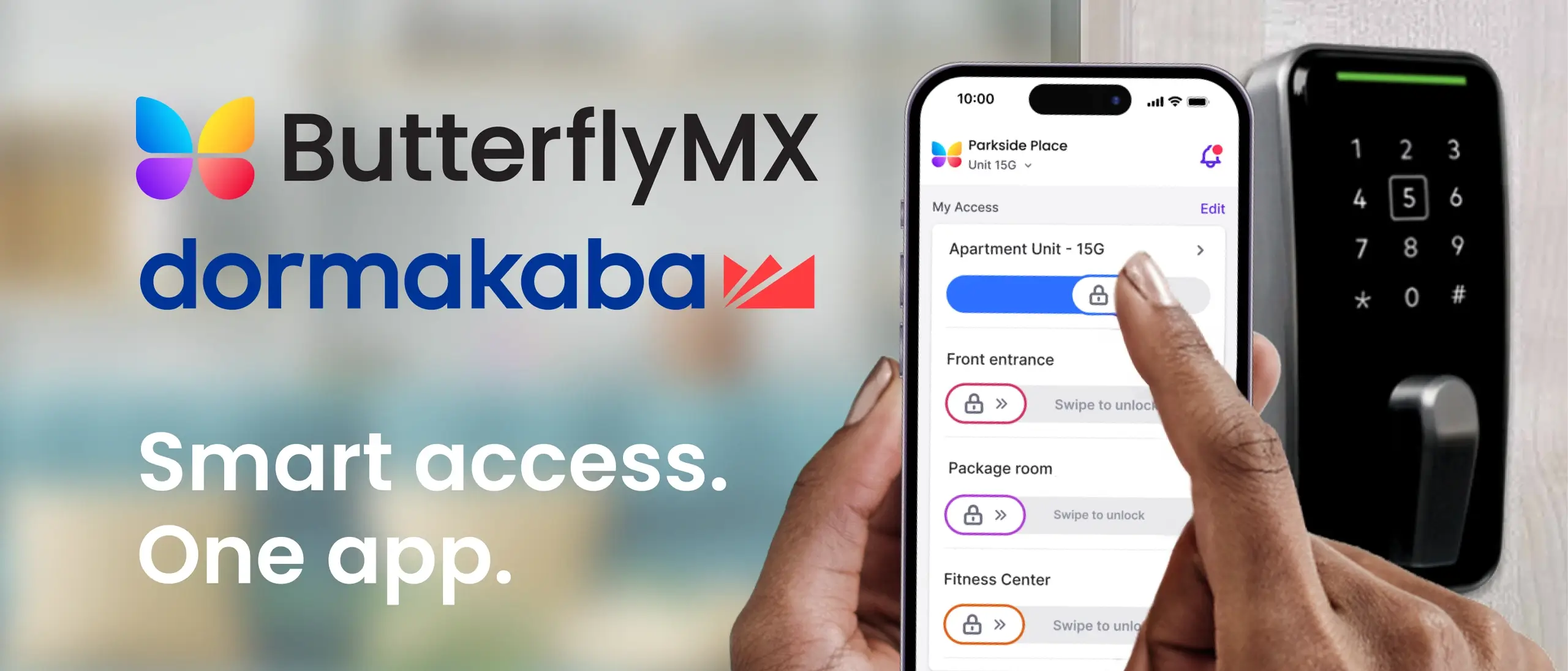 Dormakaba and ButterflyMX integration