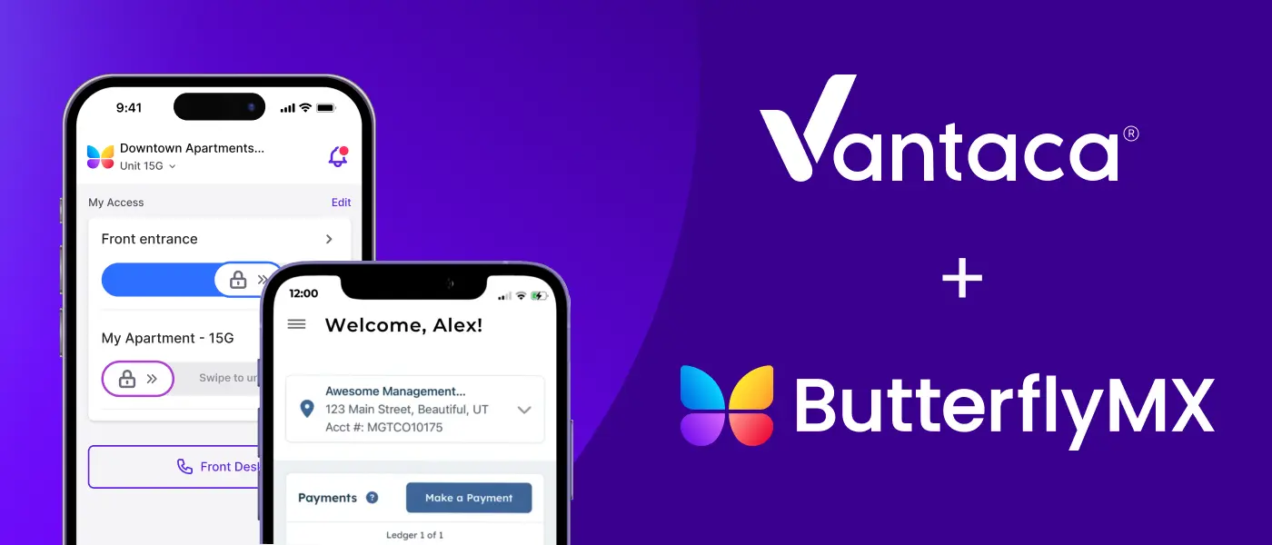 Vantaca ButterflyMX integration