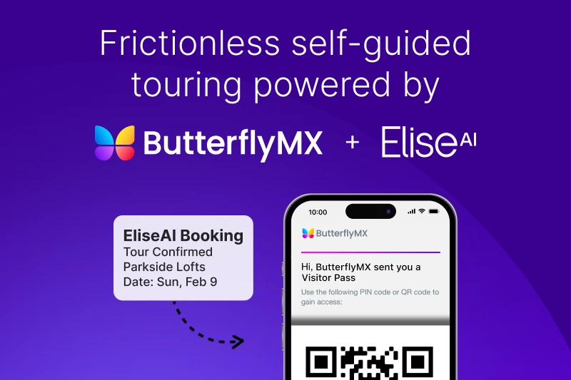 ButterflyMX now integrates with EliseAI