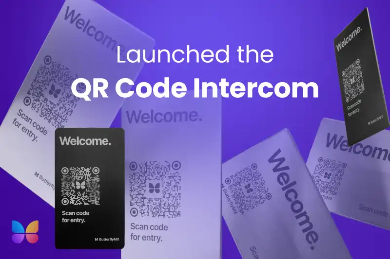 Launched the QR Code Intercom