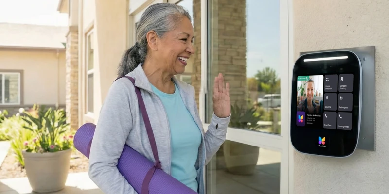 senior living property access